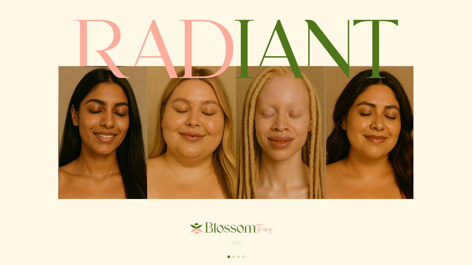 Blossom Theory radiant brand direction
