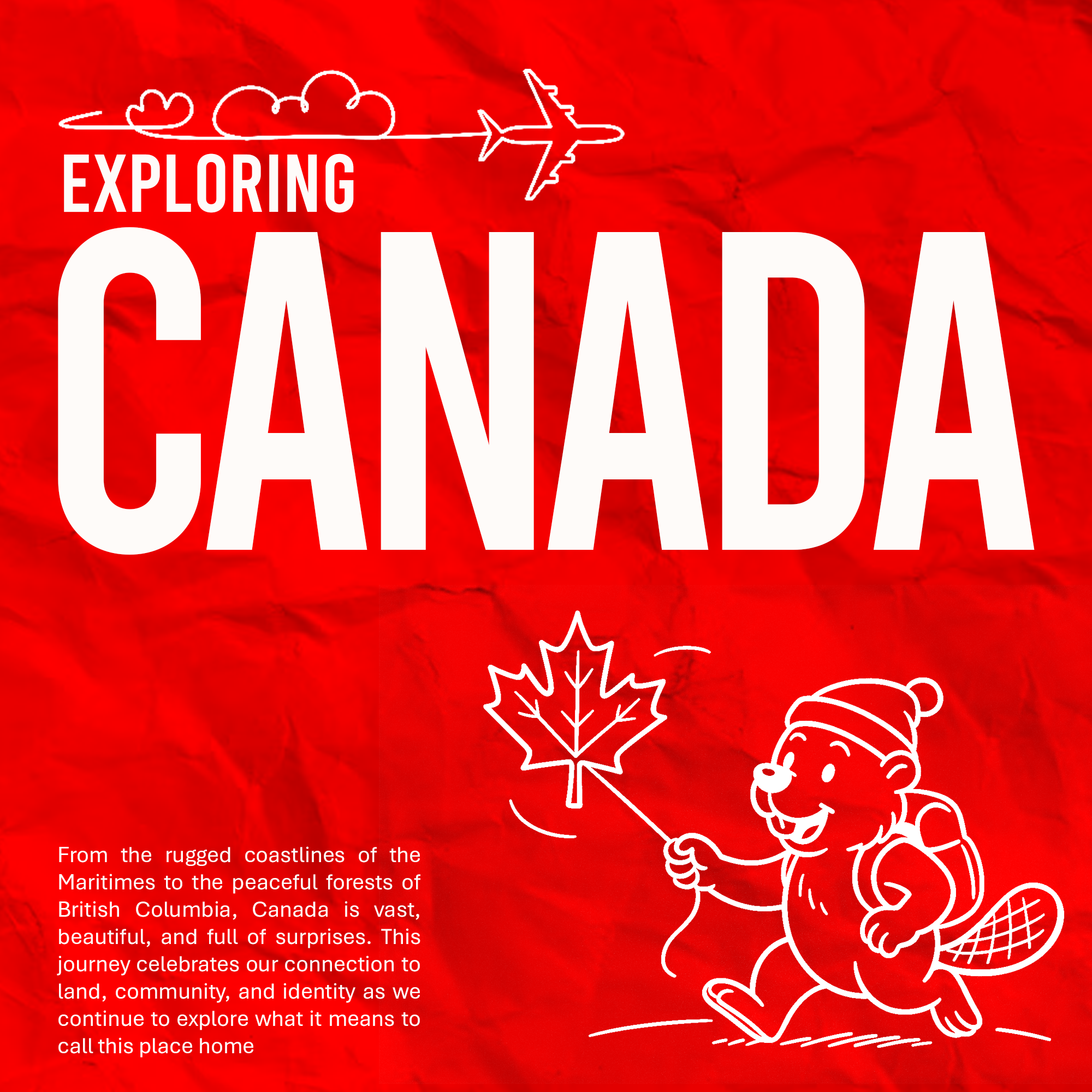 Exploring Canada main social media design