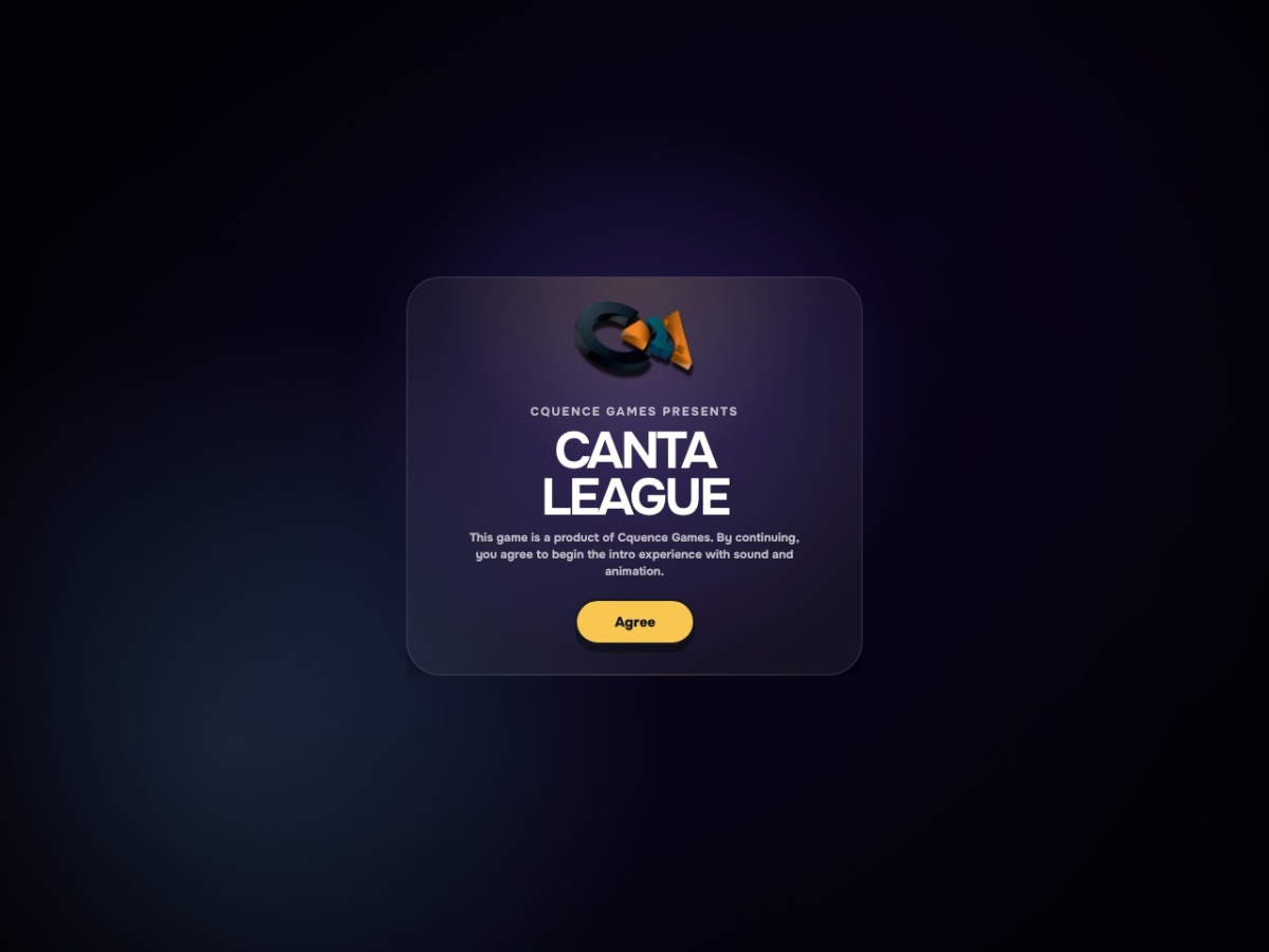 Canta League website thumbnail