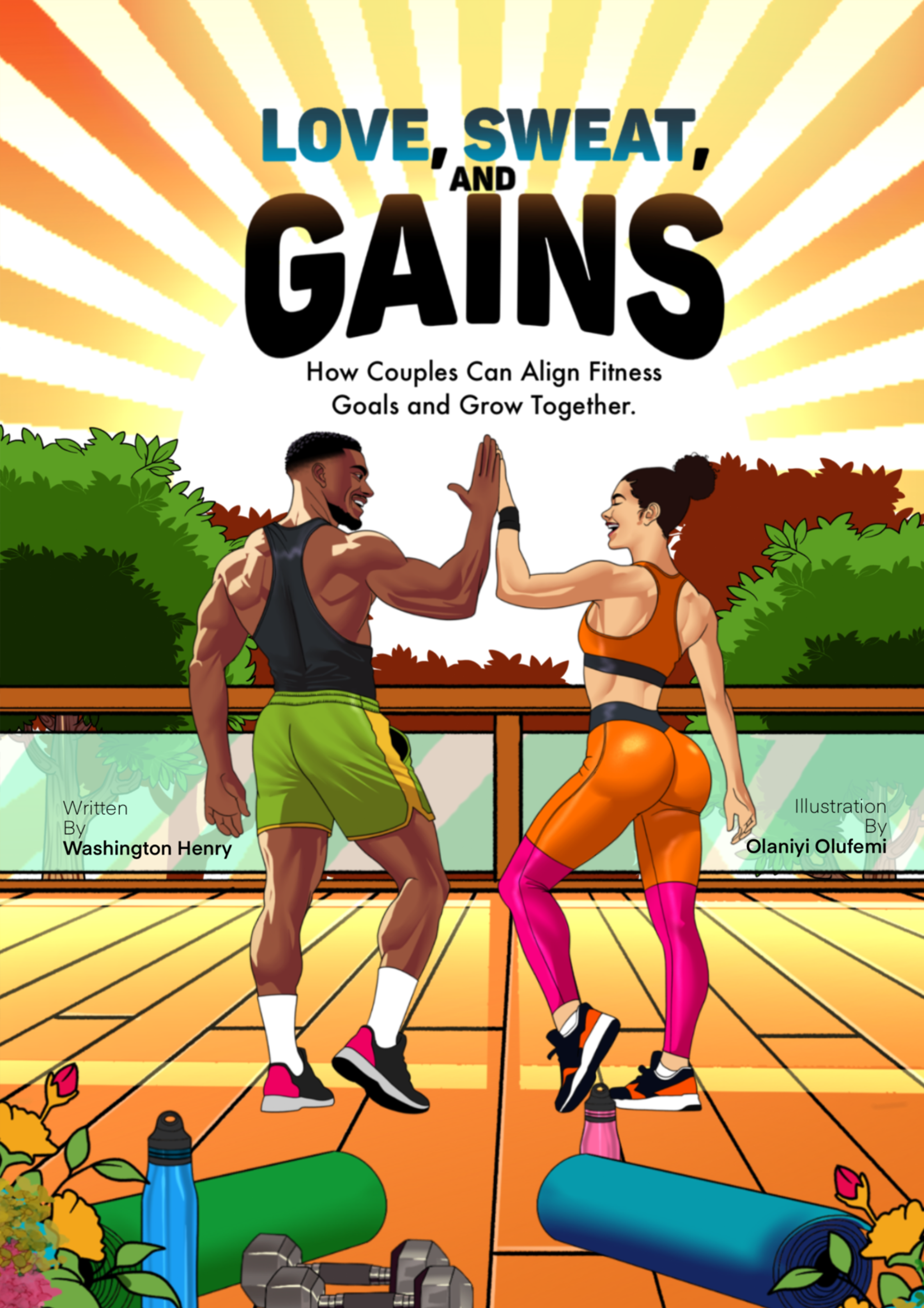 Love, Sweat and Gains book cover