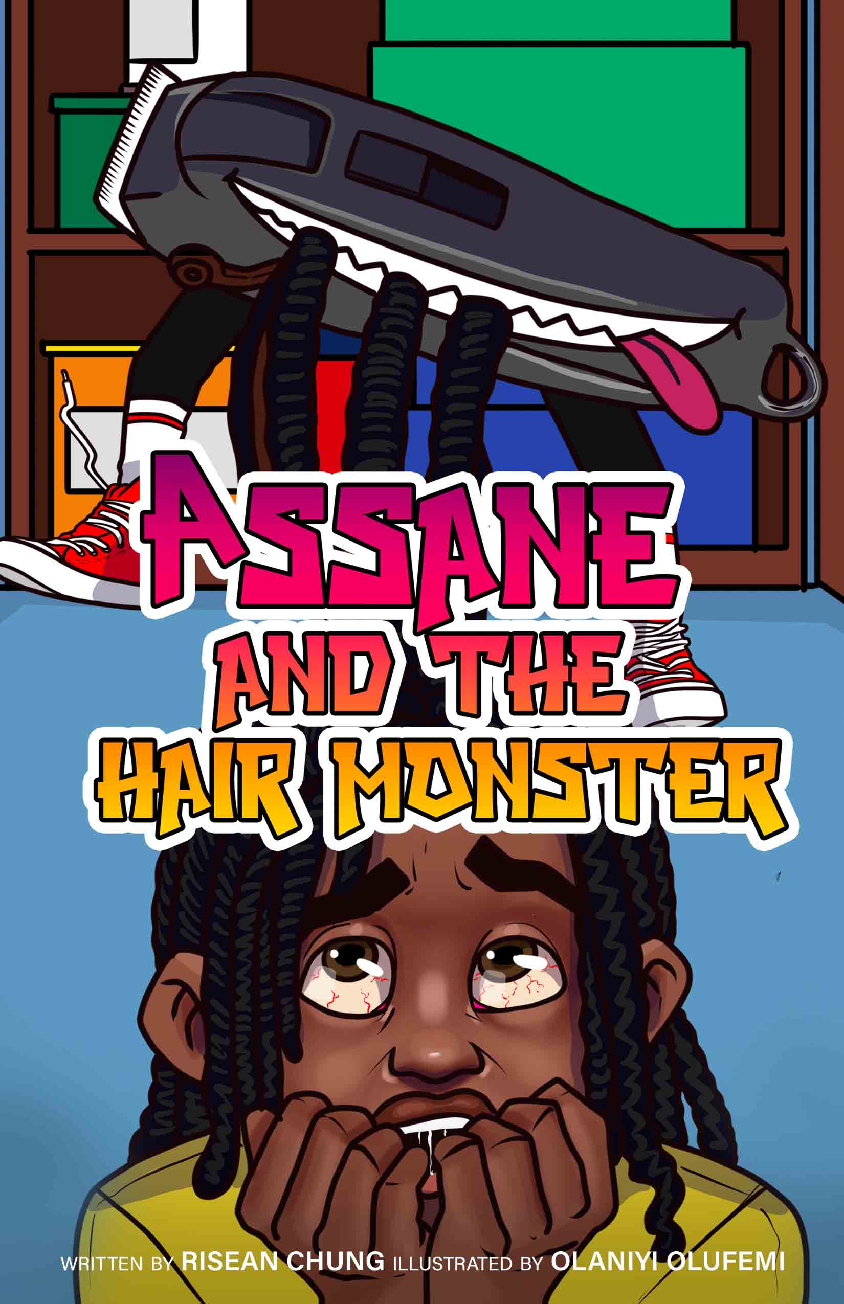 Assane and the Hair Monster book cover