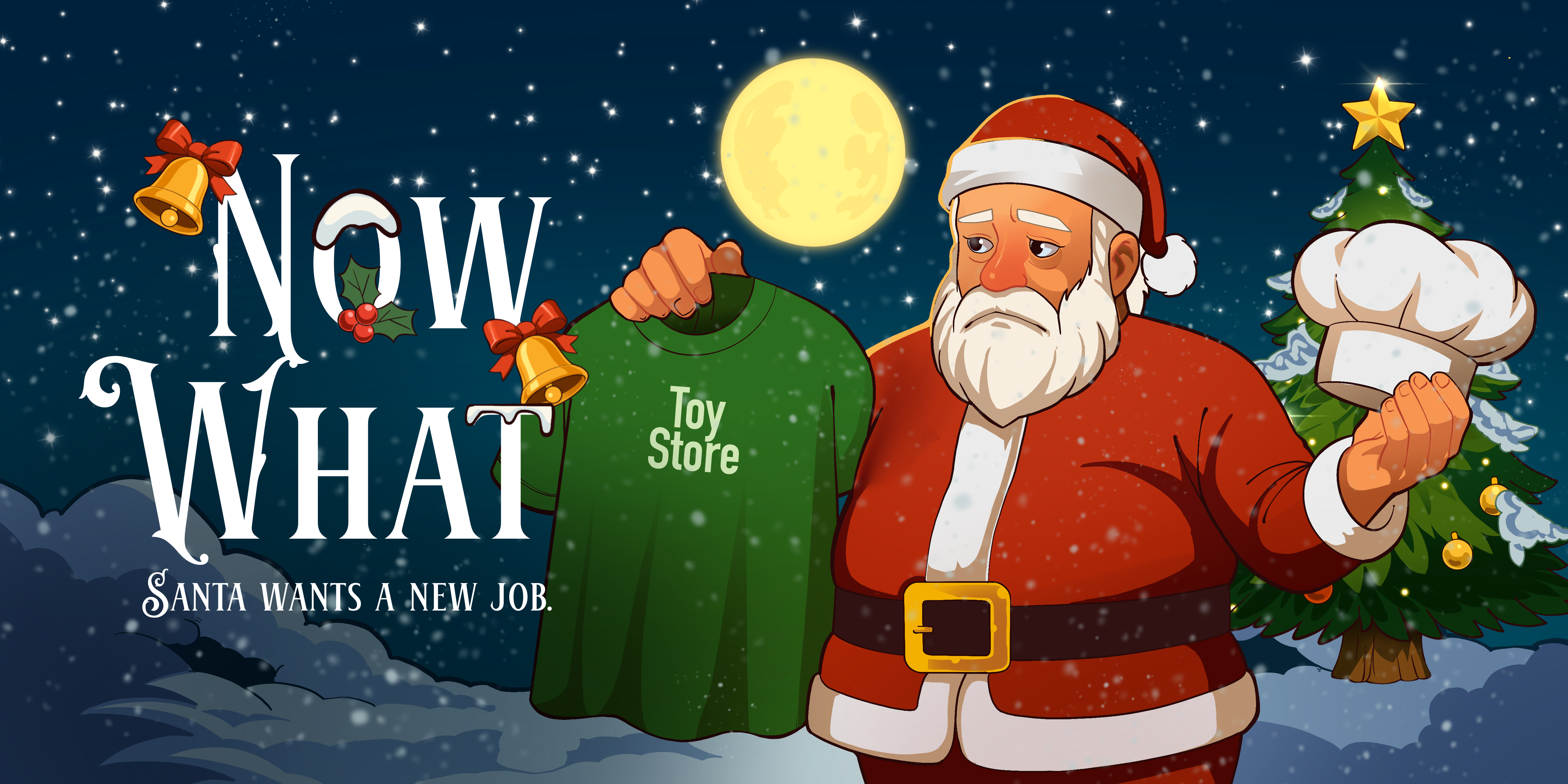Now What? Santa Wants a New Job book cover