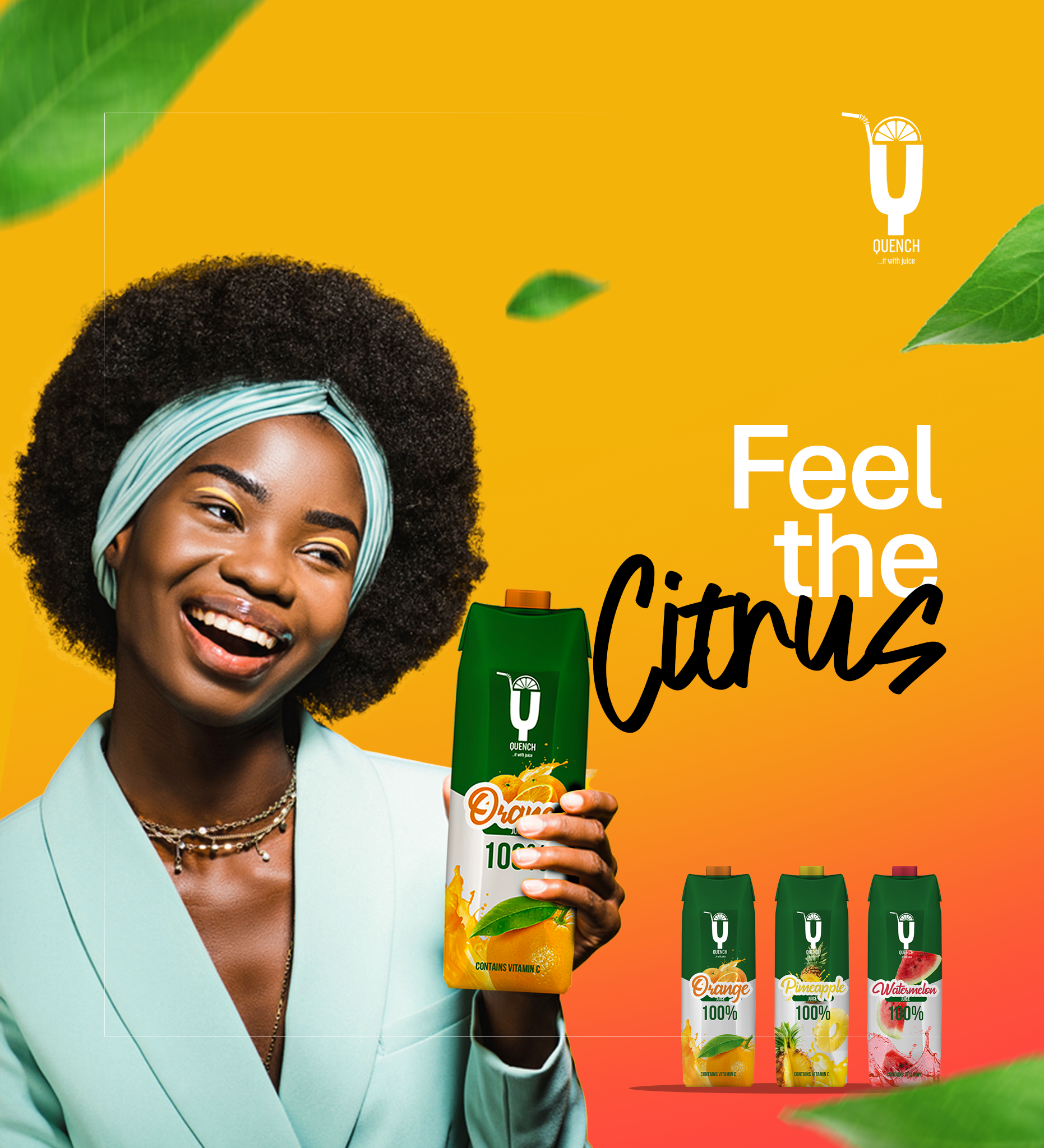 Quench social graphic
